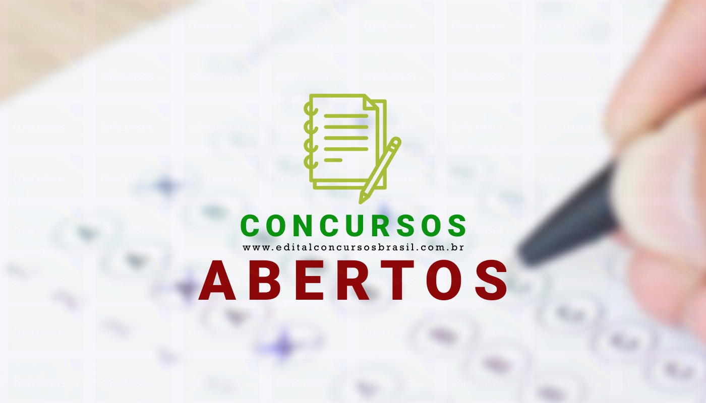 Concursos Editais Abrem Mais De Mil Vagas Sal Rios De At