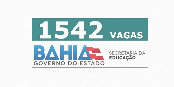 Processo seletivo Educação Bahia 2017