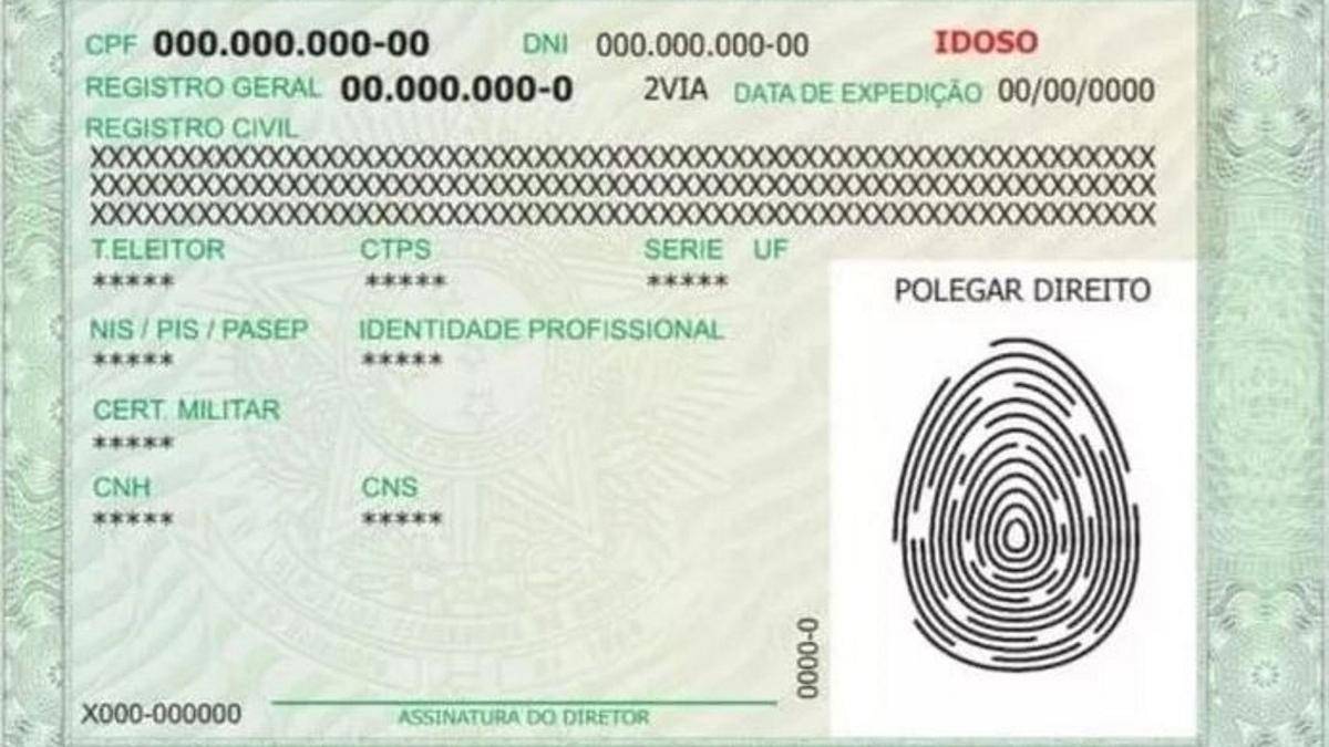 Nova carteira de identidade unifica as informações do cidadão no
