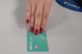 Cartão de crédito Caixa com 95% do limite de crédito em dinheiro; Peça já!