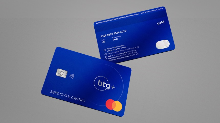 Liberado: BTG+ lança 3 cartões de crédito; Veja as opções e benefícios