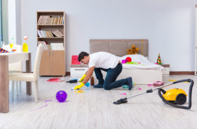 Como limpar a casa e colocar tudo em ordem após as festas