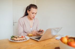 Pare de comer mal: 5 dicas que vão melhorar a sua alimentação no home office