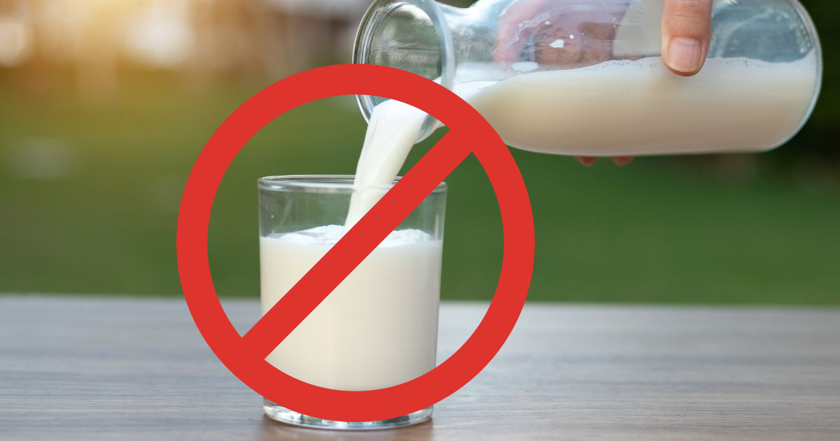 ¡Cuidado!  Ignorar la intolerancia a la lactosa puede conducir a problemas graves