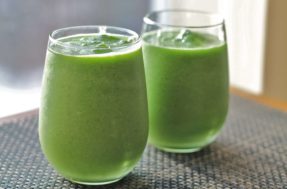 Suco verde: bebida que melhora a prisão de ventre e inchaço abdominal