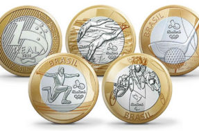 Olhe na carteira: quais são as moedas valiosas de R$ 1 das Olimpíadas?
