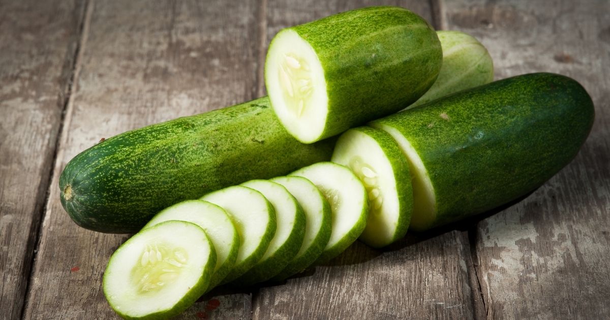 Never throw cucumber skins in the trash again!  See what she is capable of