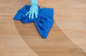 Veja como é fácil fazer a limpeza em piso laminado