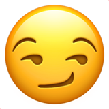 Emoji sorriso pretensioso 