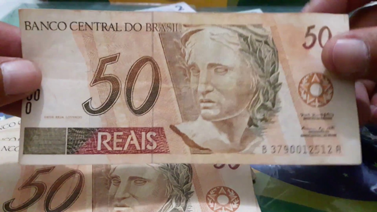 Qual a nota de 50 que vale R$ 4000?