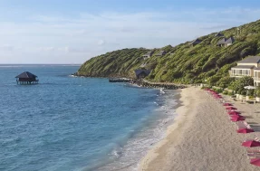 A Ilha Canouan é o novo destino dos bilionários que desejam um lugar tranquilo