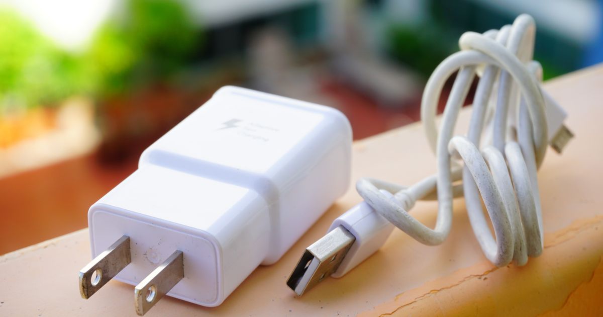 The charger is plugged in without the cell phone?  Find out what you’re going to do
