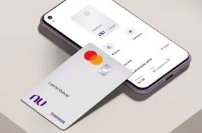 Nubank lança novo cartão de crédito prateado para contas PJ
