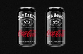 Parceria entre a Coca-cola e Jack Daniel’s para lançamento de bebida alcóolica