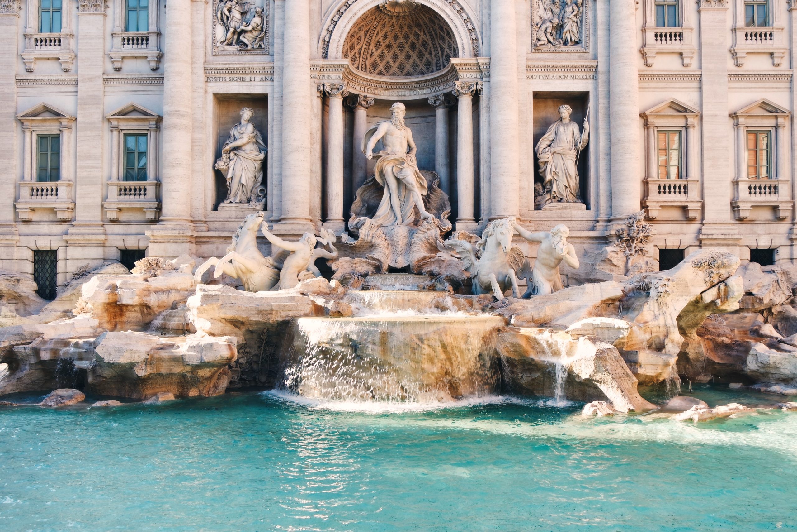 Fontana di trevi - Roma, Itália