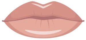 Lábios medianos
