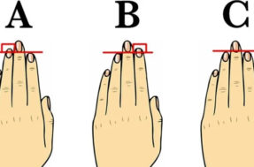 Teste dos dedos indica quem você é e como as pessoas te enxergam