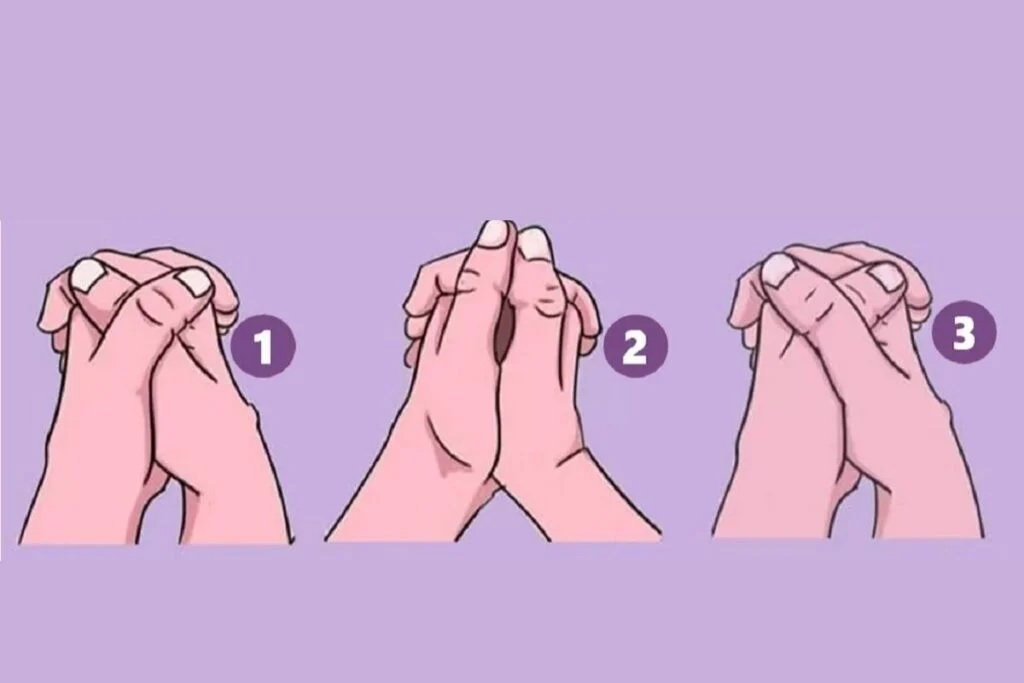 Qual a sua forma de cruzar os dedos?