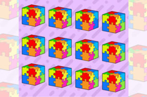 Existe apenas um cubo diferente e você tem 5 segundos para achá-lo