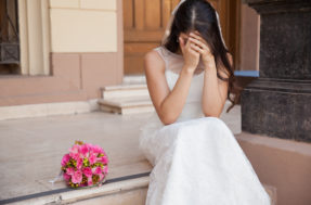 Vexame: noiva fica arrasada após casamento dos sonhos virar um pesadelo