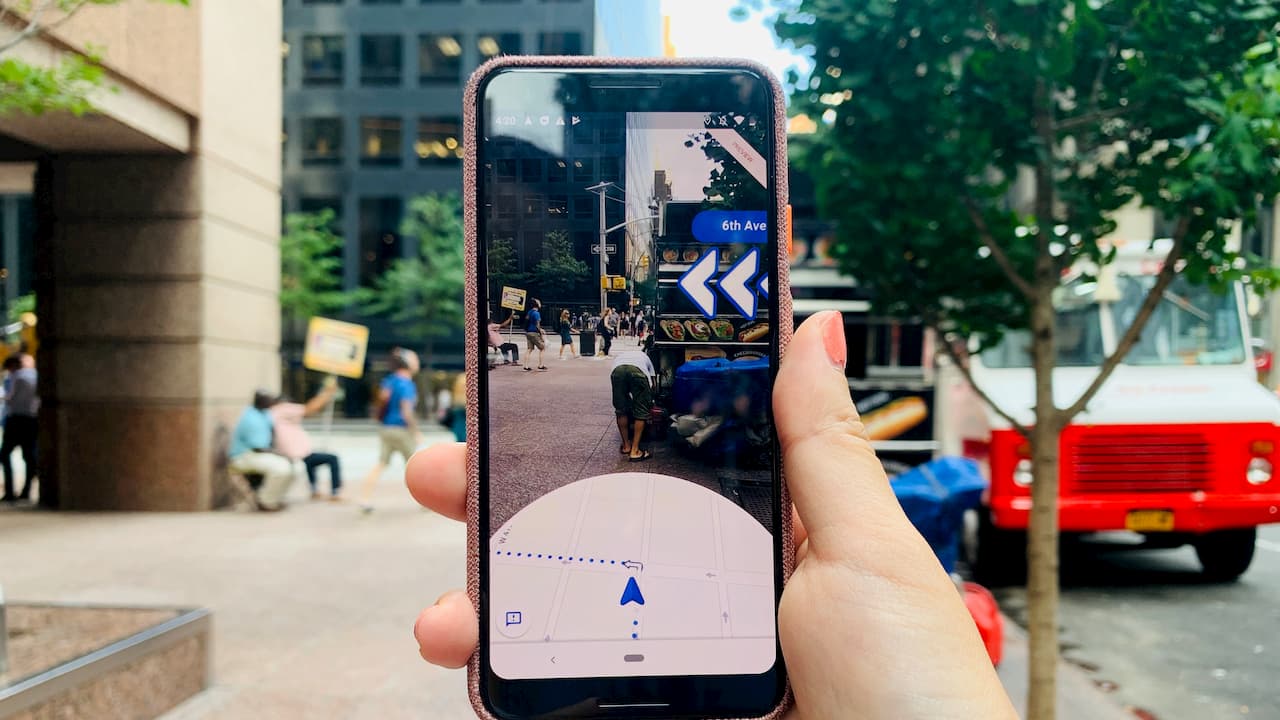 Para ruins de direção, a realidade aumentada do Google Maps é salvação