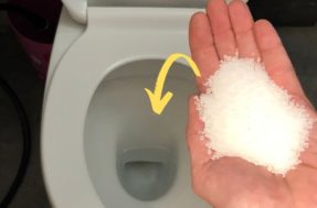 Não durma sem antes jogar sal no vaso sanitário: veja o bem que isso faz