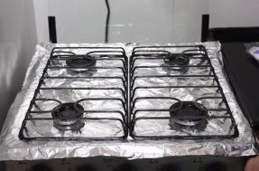 Colocar papel alumínio no fogão: este é o ERRO que pode custar sua vida
