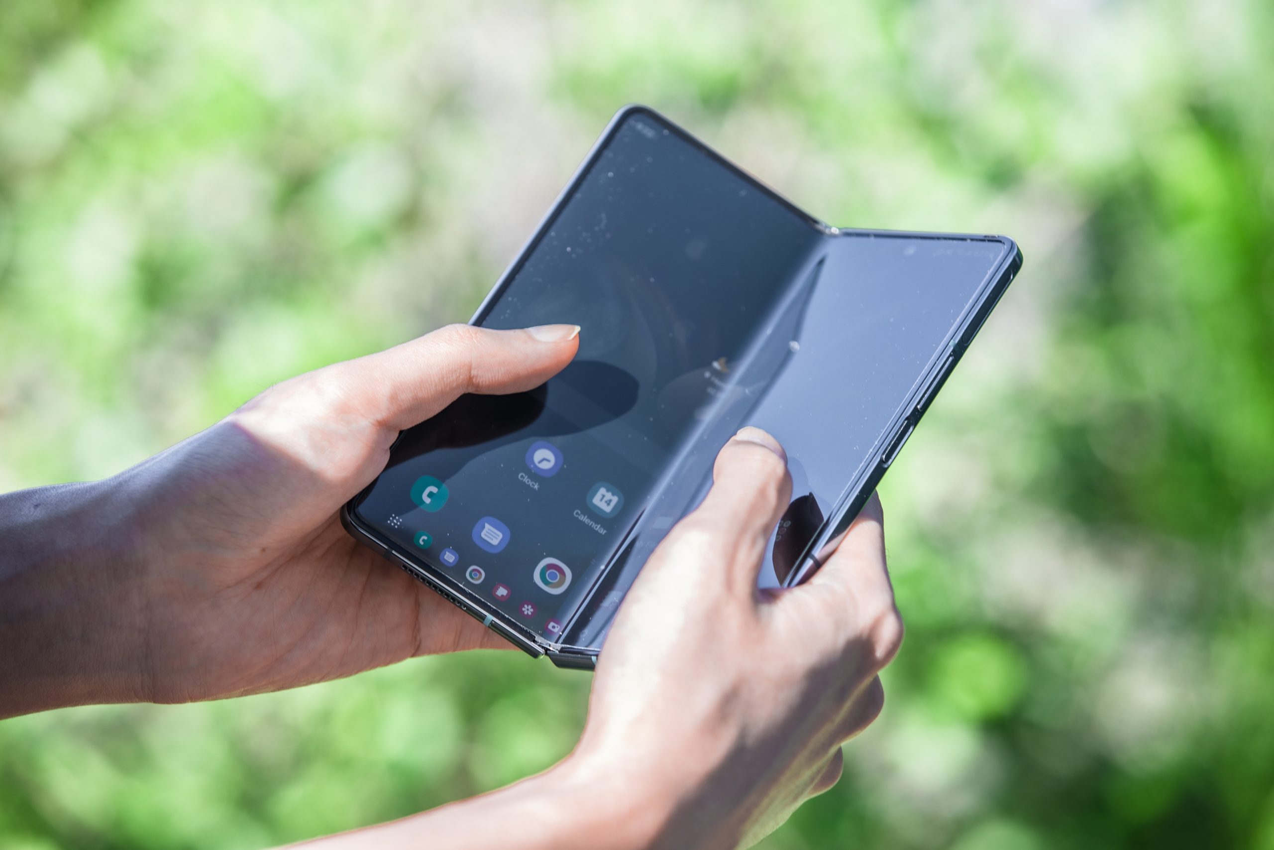 Das neue faltbare Samsung-Telefon kann 3 Bildschirme haben