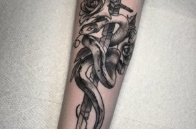 Ter uma tatuagem de cobra pode ser uma péssima ideia; veja o motivo
