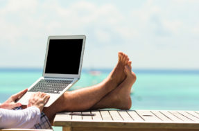 Anywhere Office: nova tendência é trabalhar de qualquer lugar (até na praia)