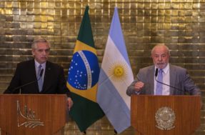 Em encontro, Lula defende mais uma vez a moeda comum entre Brasil e Argentina