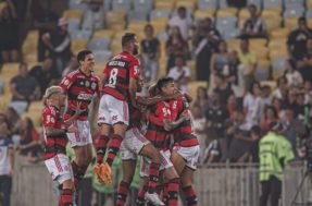 Flamengo goleia o Vasco por 4 a 1 no Maracanã e empurra rival para a vice-lanterna do Brasileirão