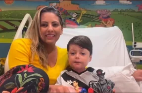 Vídeo: veja a reação do menino que acordou após 16 dias em coma