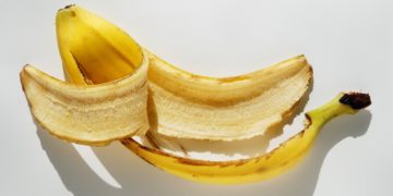 A casca de banana