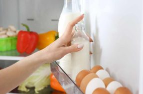 Guarda leite na porta da geladeira? 5 motivos para parar AGORA mesmo
