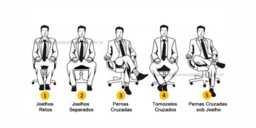 Como a sua postura ao sentar revela a sua personalidade, segundo a ciência