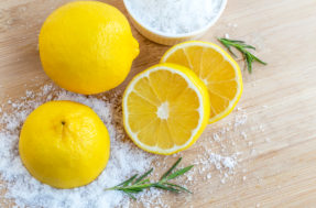 Use limão e sal na sua limpeza e coloque um FIM em até 5 problemas