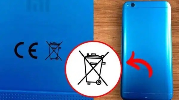 Lata de lixo na parte de trás dos celulares: o que significa esse ícone?