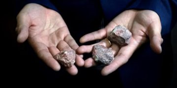 Mineral dolomita de mistério de 200 anos