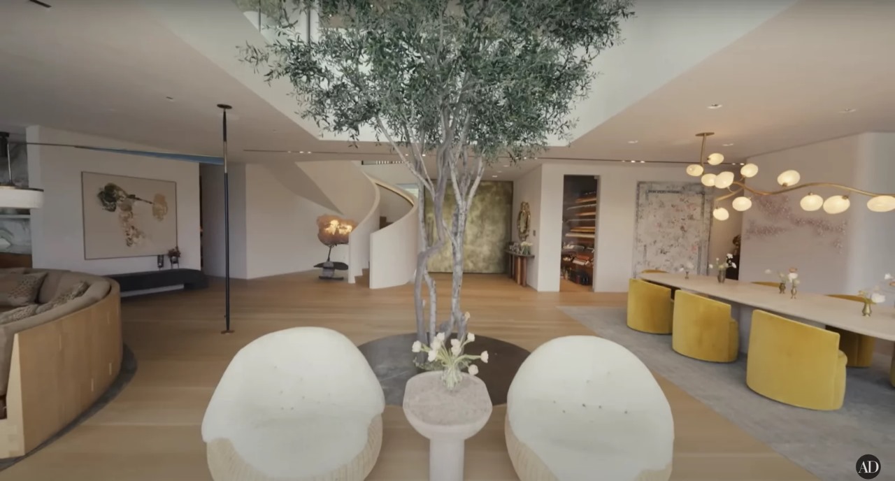 Big trees indoors are the new trend
