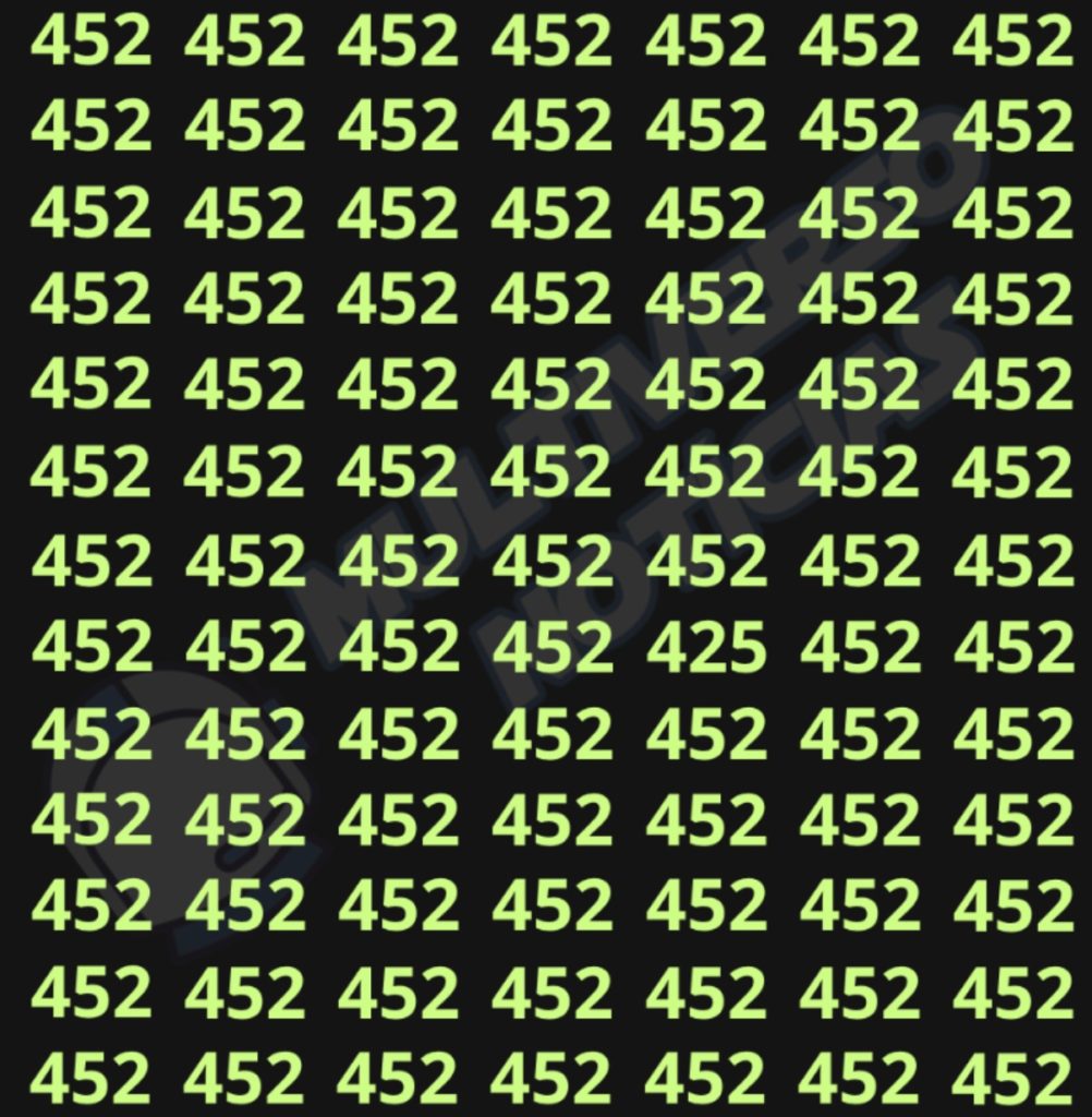 Encontre o número 425 escondido na imagem. (Imagem: Multiverso Notícias/Divulgação)