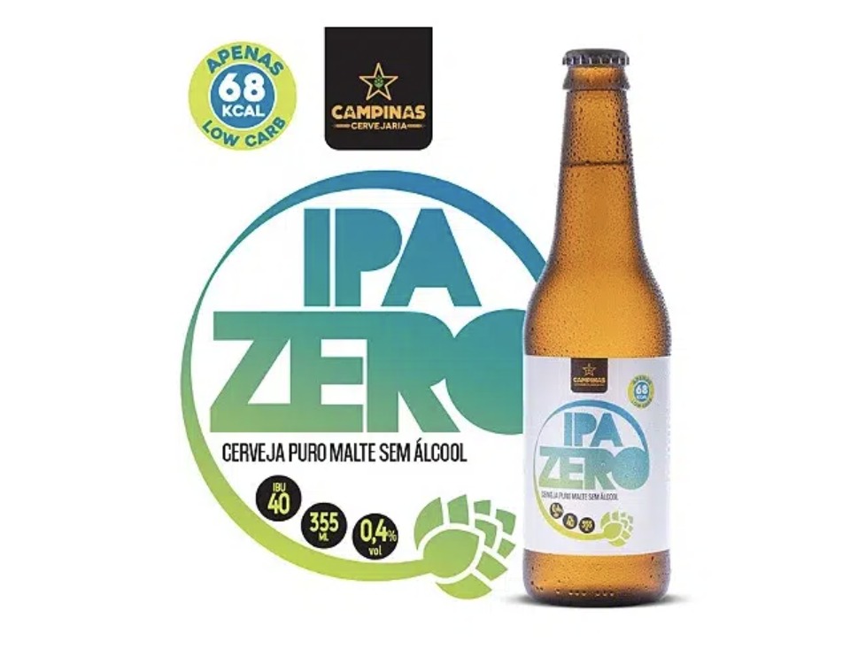 Ipa Zero – Imagem: Campinas Cervejaria