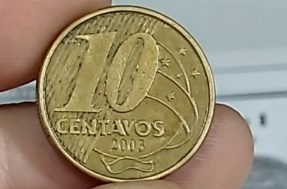 Tesouro escondido! Quem tem esta moeda de 10 centavos pode trocá-la por R$ 150