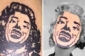 Mistério explicado! Por que as tatuagens com rosto de famosos sempre acabam mal?