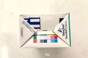 A verdade por trás dos quadradinhos coloridos na caixa de leite