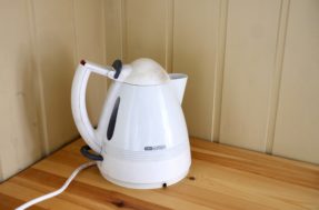 Risco de intoxicação: chaleira elétrica é recolhida em 15 países em novo recall