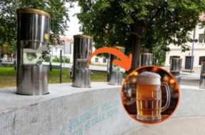 Cidade eslovena oferece a primeira fonte pública de cerveja do mundo