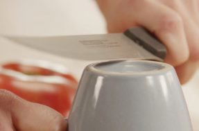 Nem pedra, nem lixa: tem um jeito muito mais fácil de afiar sua faca