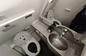 O que acontece depois que você dá descarga no avião vai te deixar de boca aberta