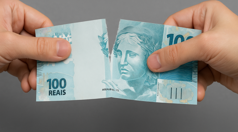 Rasgar dinheiro é crime no Brasil?